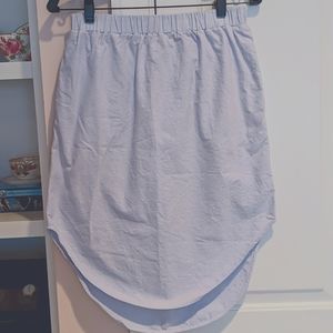 COS Chambray Miniskirt